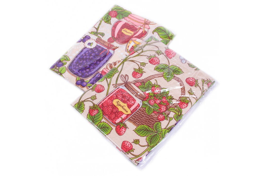 Набор полотенец Рогожка-Купон в пакете 3 шт. арт.РК 189 лт (1032-1п)