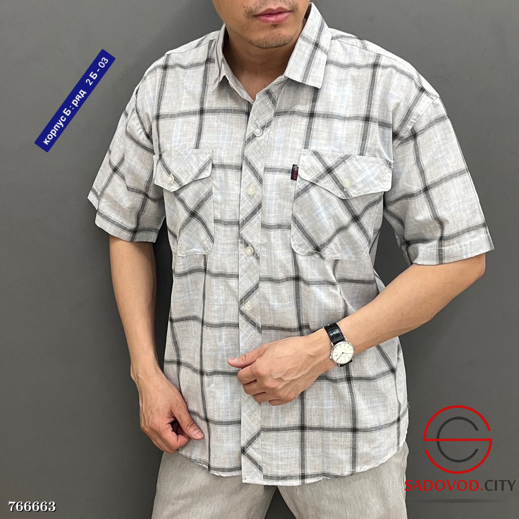 Мужская летняя рубашка - Bruno фото 7