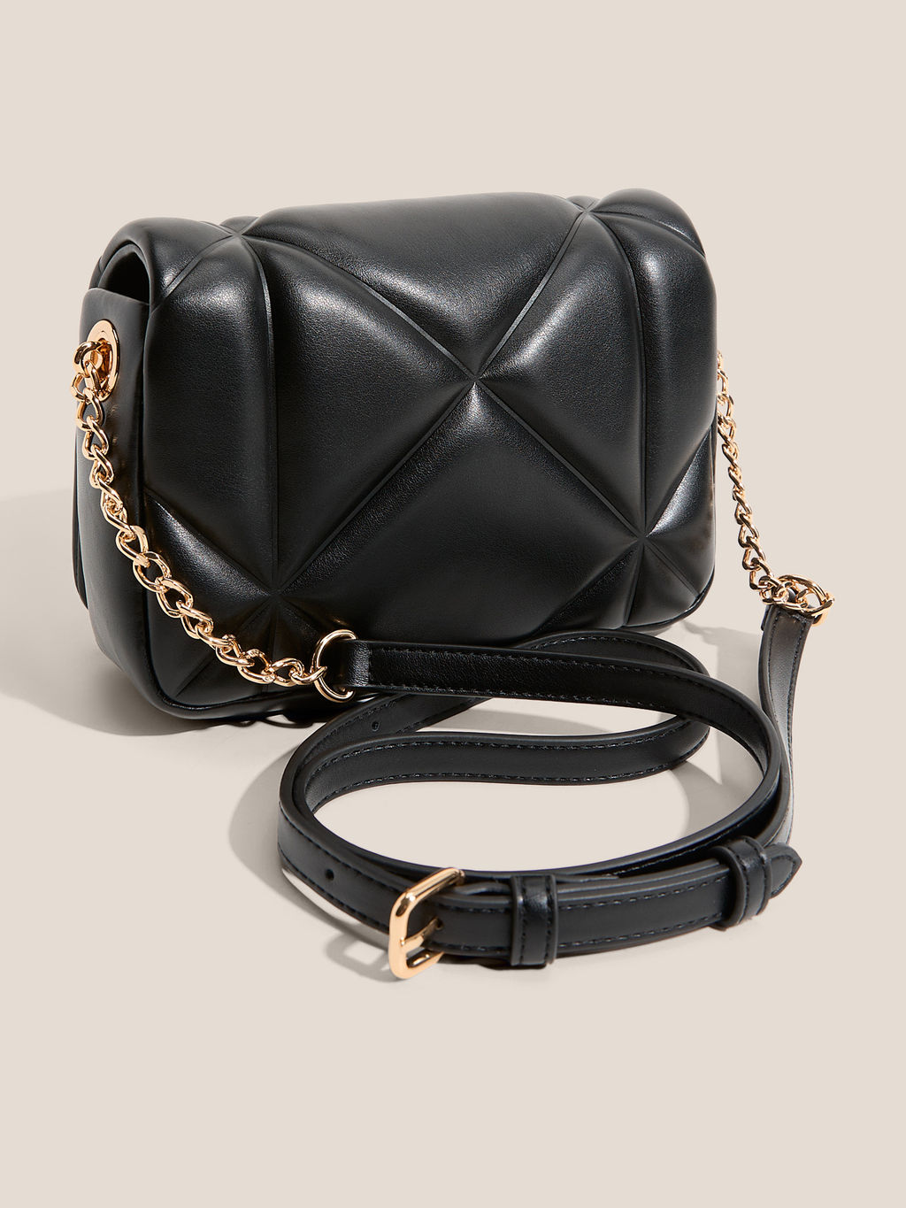 Кросс-боди LOVE MOSCHINO EMBOSSED Q Артикул 4561038, черный  фото 4