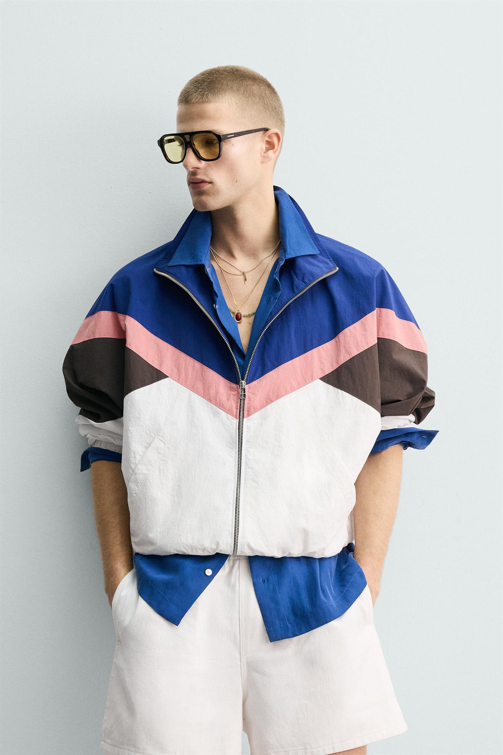 CHAQUETA T?CNICA COLOR BLOCK / Multicolor - Zara фото 2