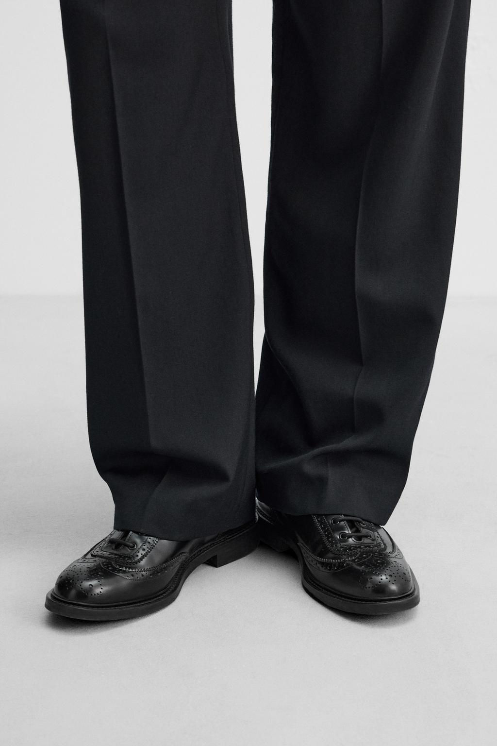 LEATHER SHOES X HARRY LAMBERT - Zara фото 3