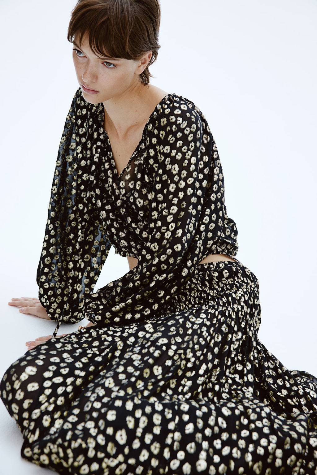 Maxifalda en tejido jacquard - H&m фото 2