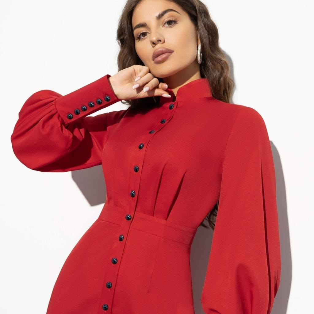 Платье силуэтное, Привлекаю внимание (соблазн) - Charutti фото 3