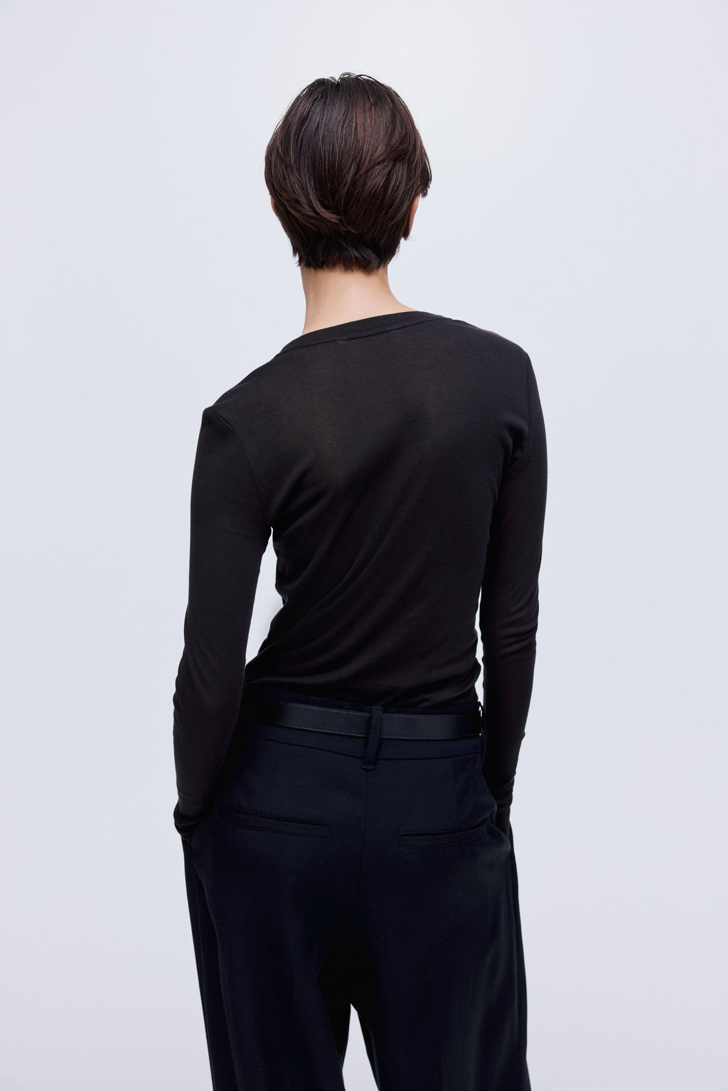 Top en punto de algod?n pima - H&m фото 8