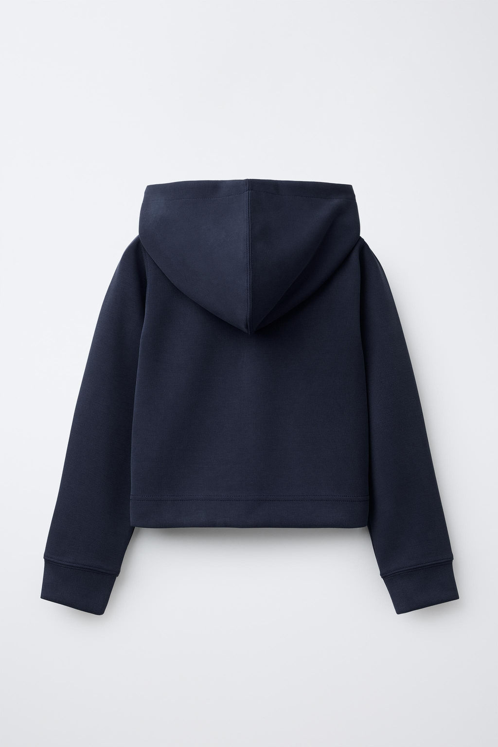 EMBOSSED TEXT HOODIE JACKET - Zara фото 2