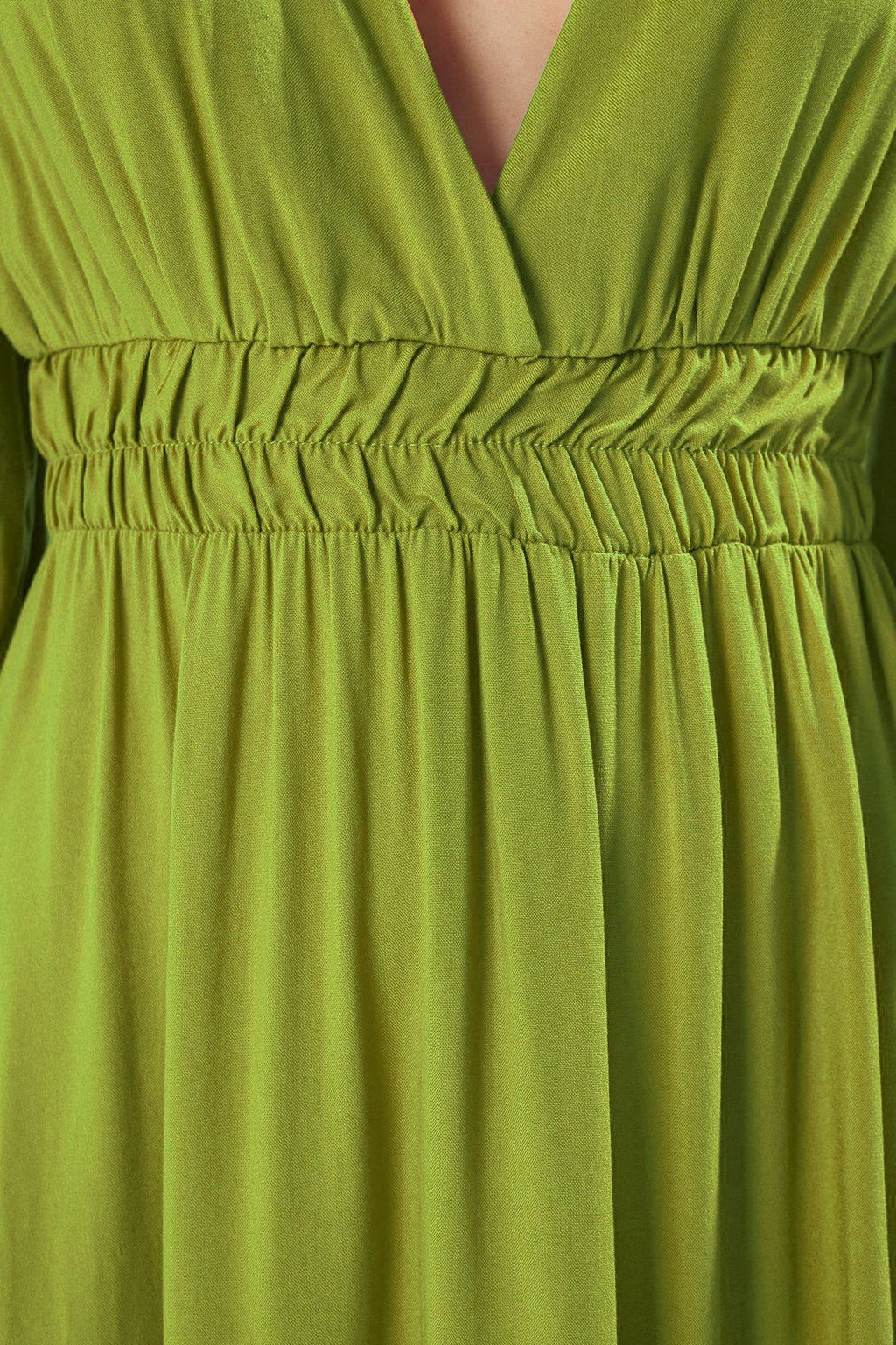 TRENDYOLMILLA Kiremit Duz Maxi Dokuma Elbise TWOSS25EL00776 фото 11