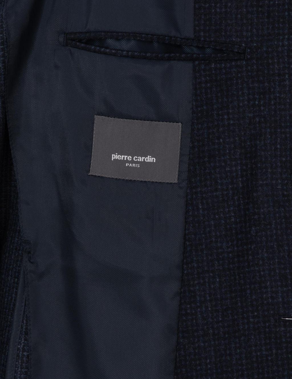 Lacivert Slim Fit Y_n Kar___ml_ Ceket
