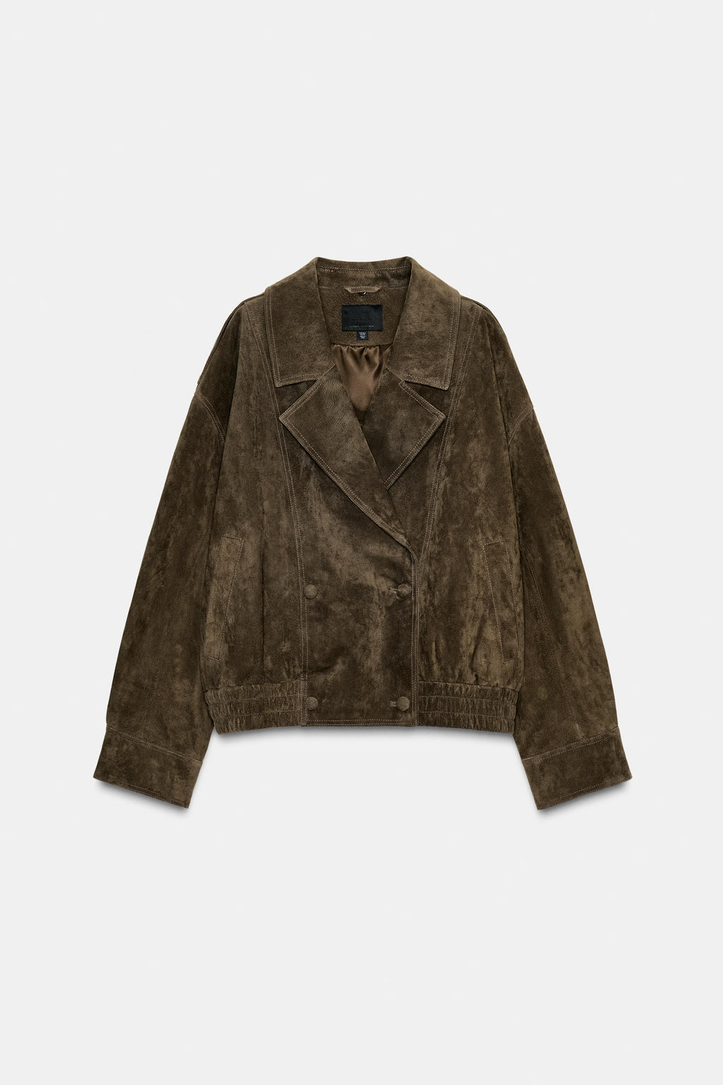 100% SHEEPSKIN SUEDE LEATHER JACKET - Zara фото 18