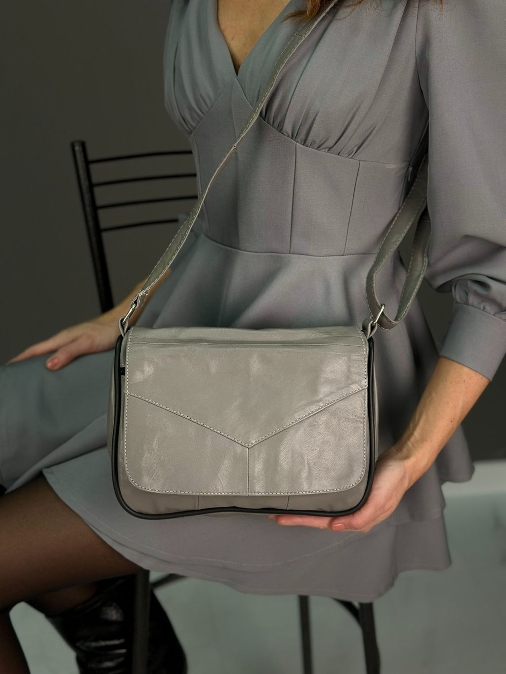 Сумка женская из телячьей кожи