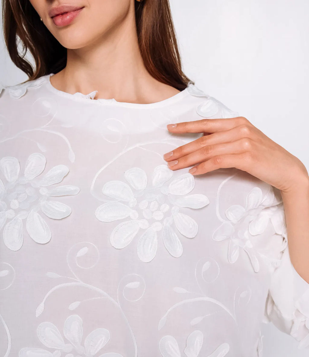 Блуза #КТ219 (2), белый