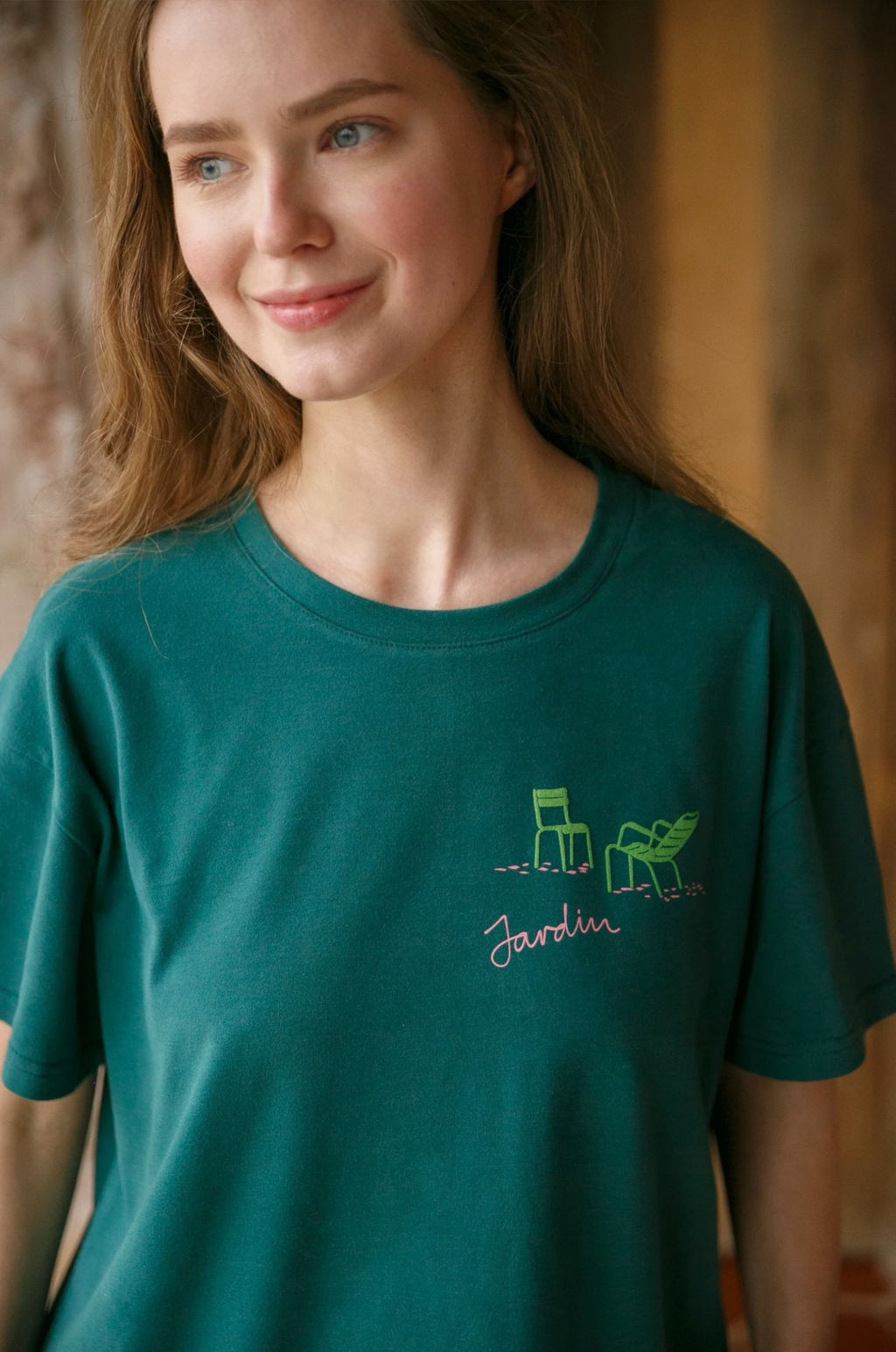 Футболка женская Jardin (green) - Captain's mate фото 6