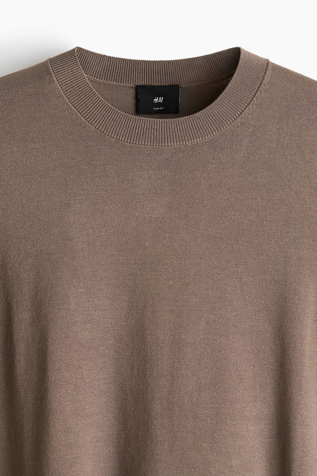 Camiseta en punto fino Slim Fit - H&m фото 3