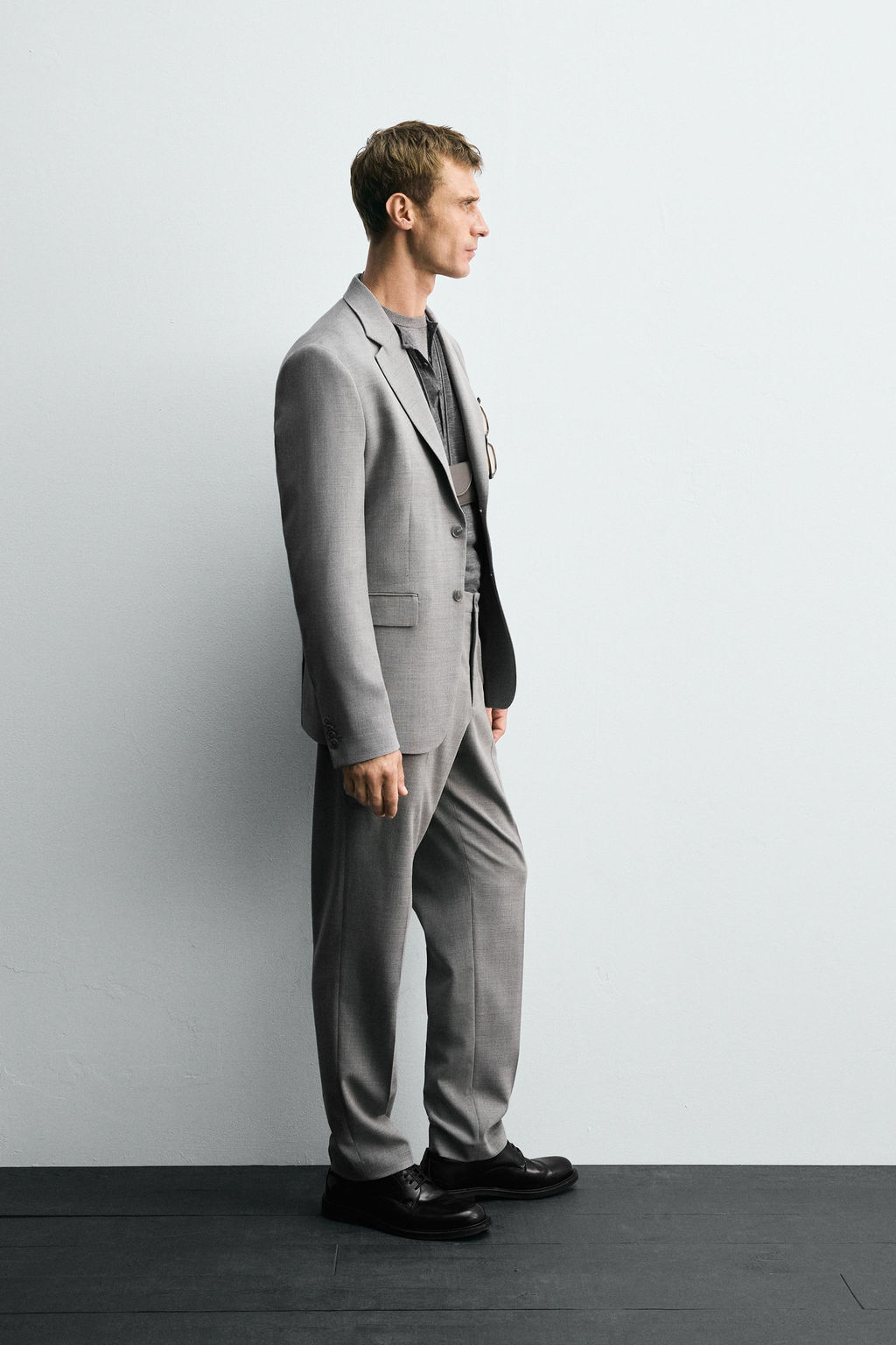 TEXTURED SUIT BLAZER - Zara фото 4