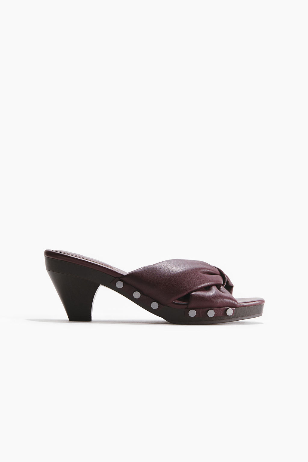 Sandalias de tac?n estilo zueco - H&m фото 2