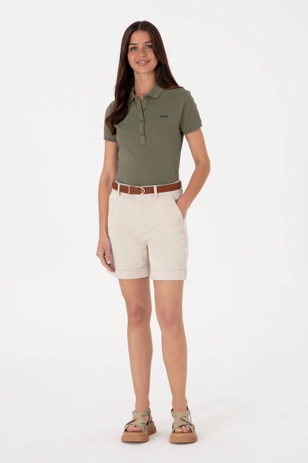 Kad_n Bej Dokuma _ort Sepette S_rpriz _ndirim - U.s. polo assn фото 9
