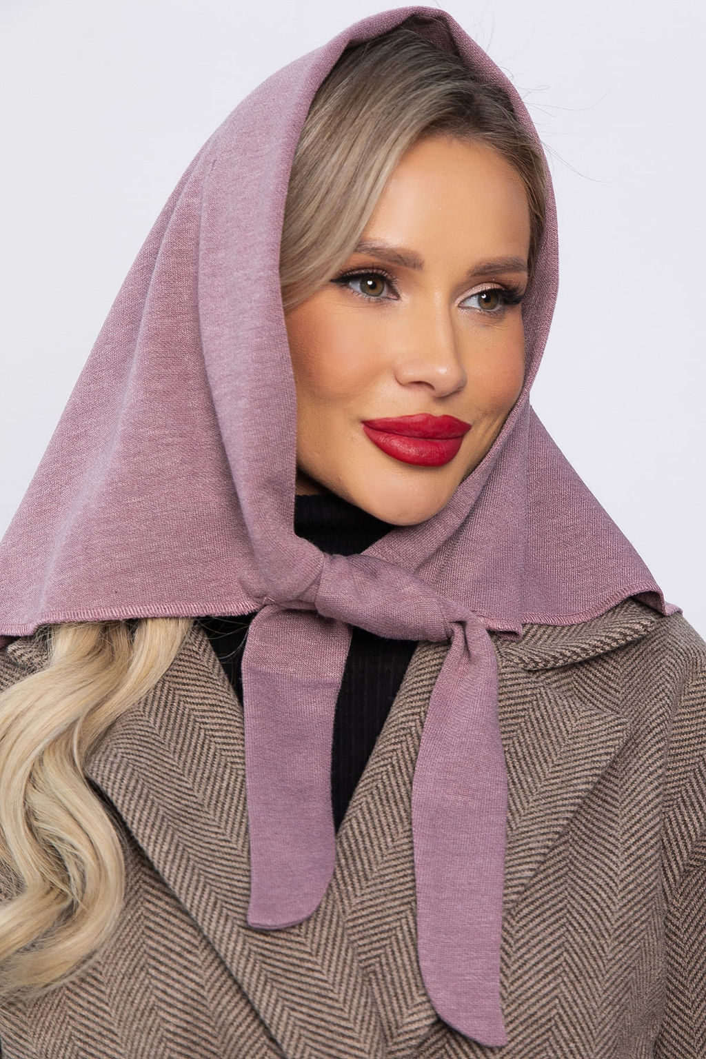 Косынка с завязками (ягодная) КЗВ2-23М