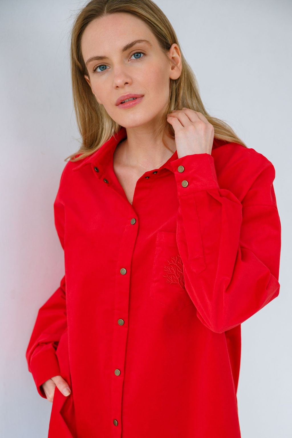 Рубашка женская Red - Captain's mate фото 15