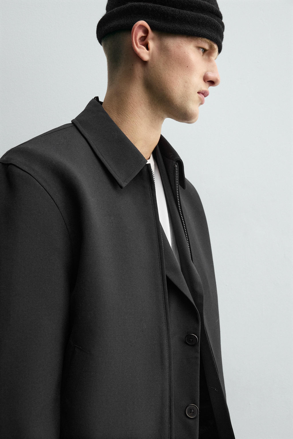 CROPPED FIT JACKET - Zara фото 5