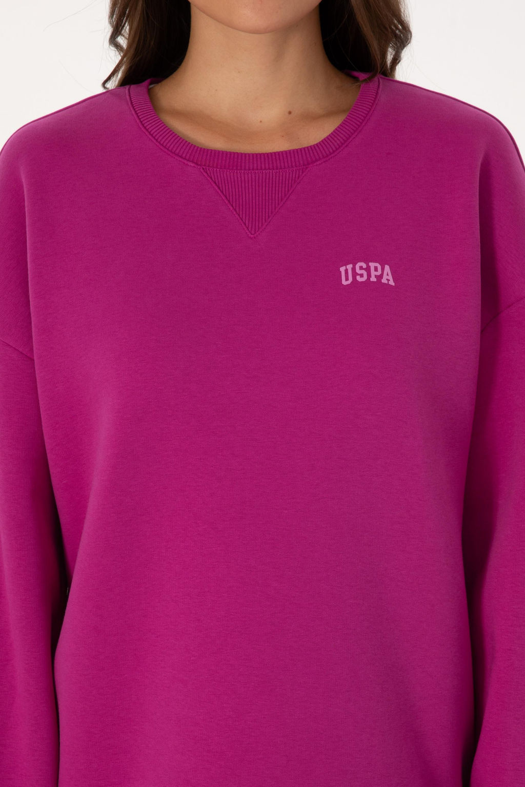 Kad_n Fu_ya Basic Sweatshirt Sepette S_rpriz _ndirim - U.s. polo assn фото 6
