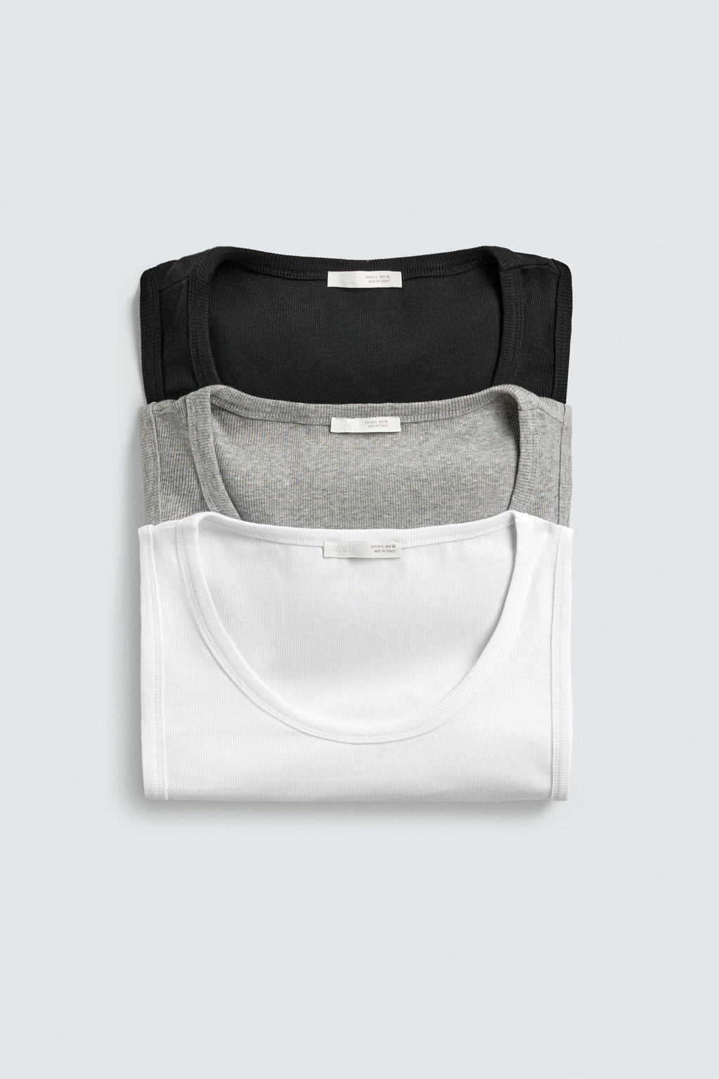 PACK 3 CAMISETA TANK B?SICA / varios - Zara фото 3