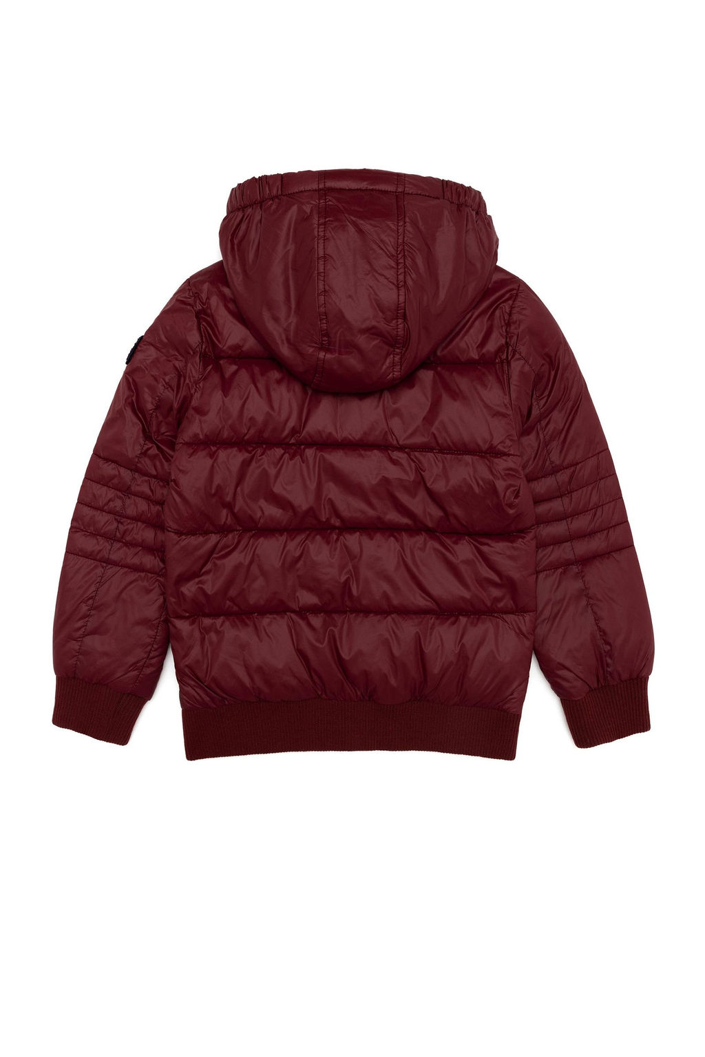 U. S. Polo Assn Бордовое пальто с капюшоном для мальчика - U.s. polo assn фото 6