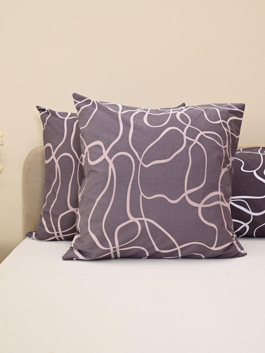 Комплект наволочек бязь люкс - Изгибы 70х70