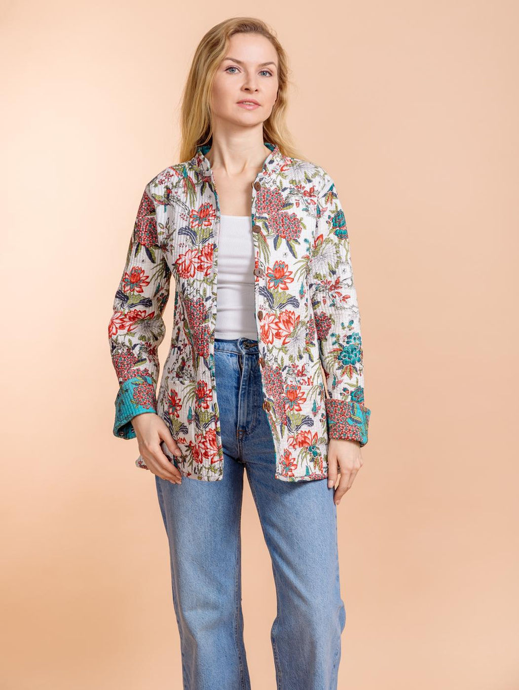 Жакет двухсторонний стеганый № 900-18 (Лето-2025) - Ганг фото 10