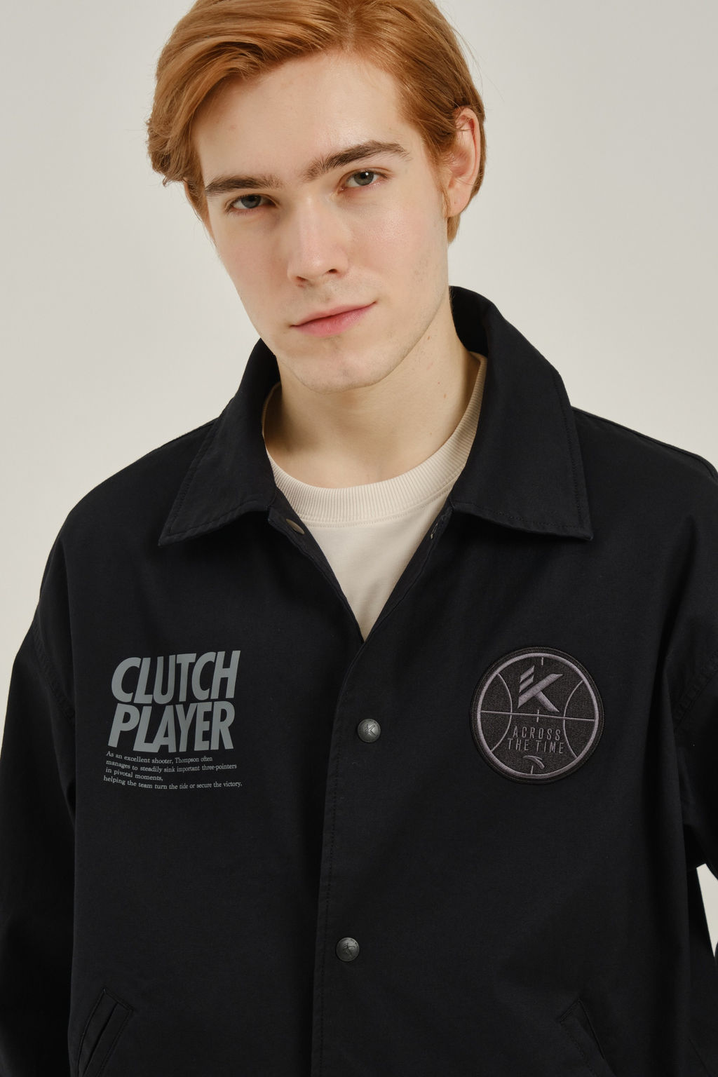 Куртка Черный CLUTCH PLAYER Single Jacket - Anta фото 5