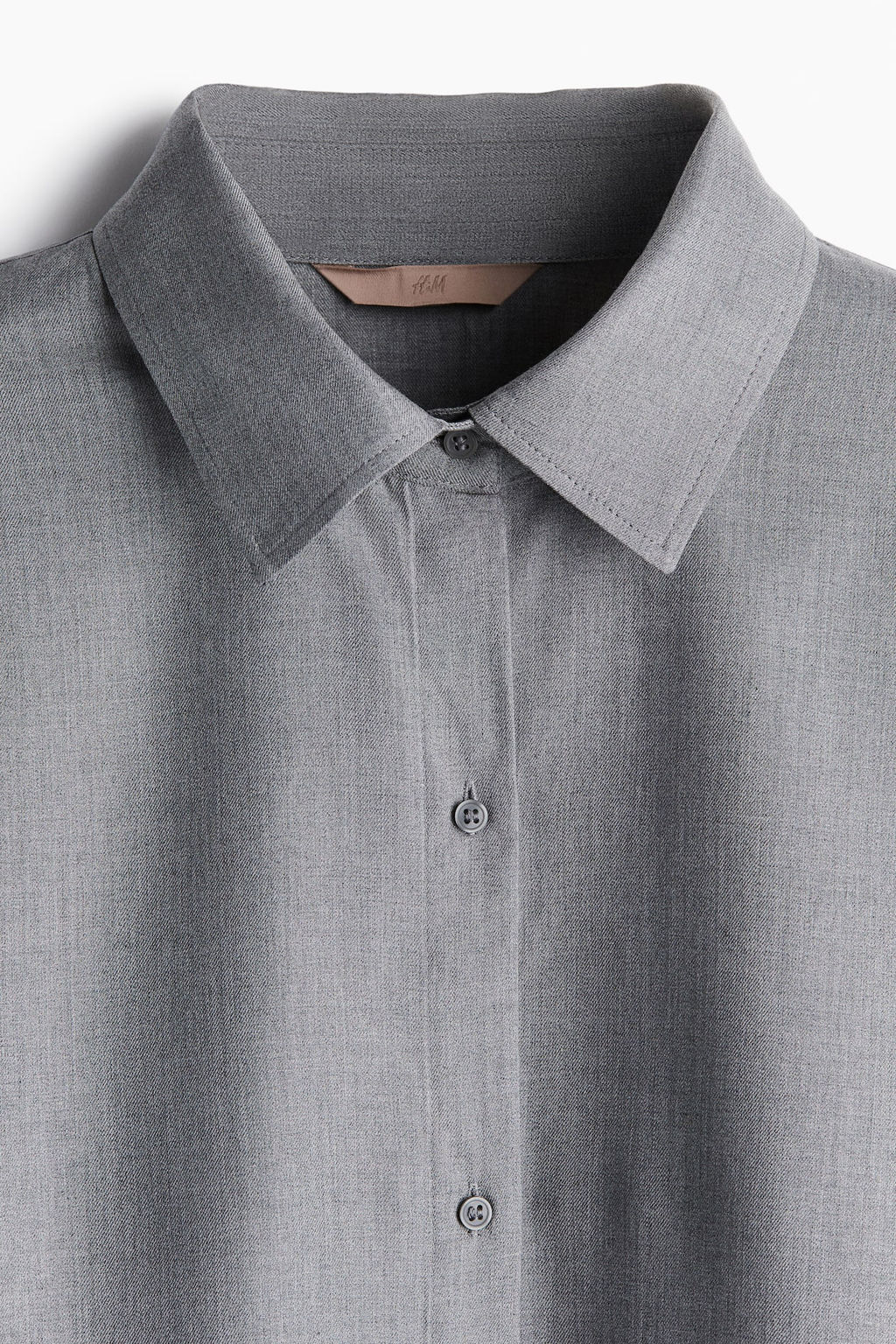 Camisa oversize de lyocell - H&m фото 6