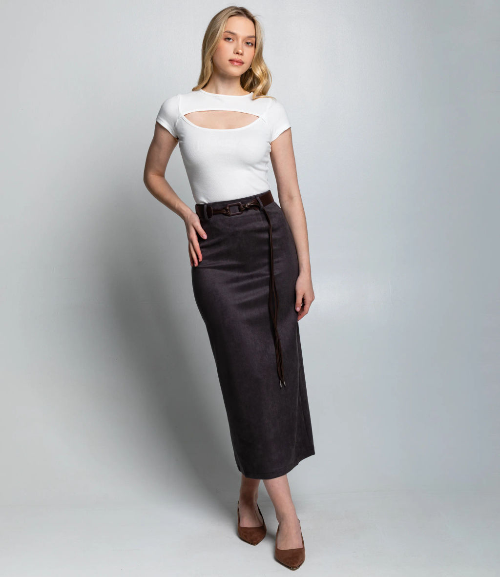 Юбка #КТ335 (1), графит