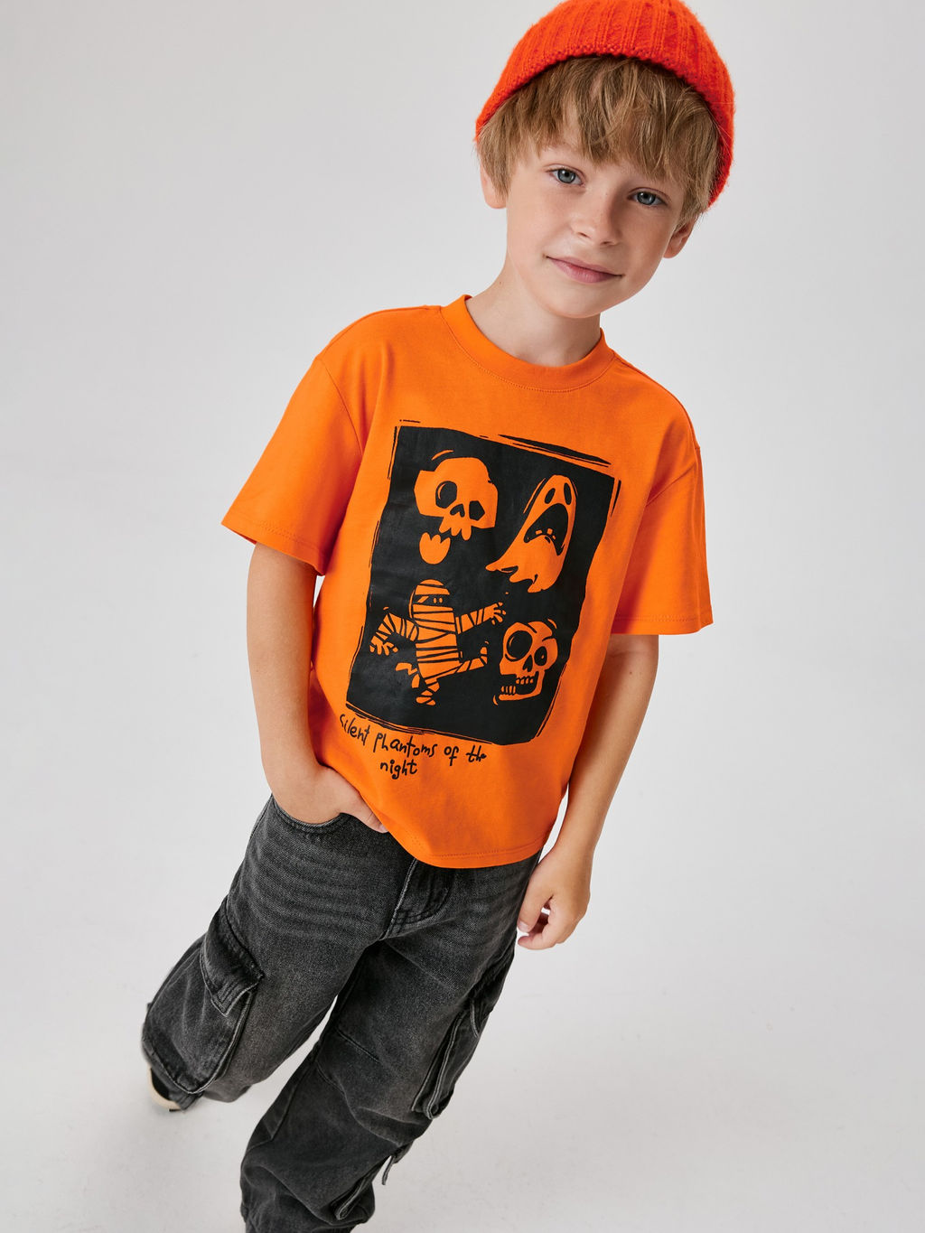 ACOOLA / Футболка детская для мальчиков Alcor оранжевый  фото 3