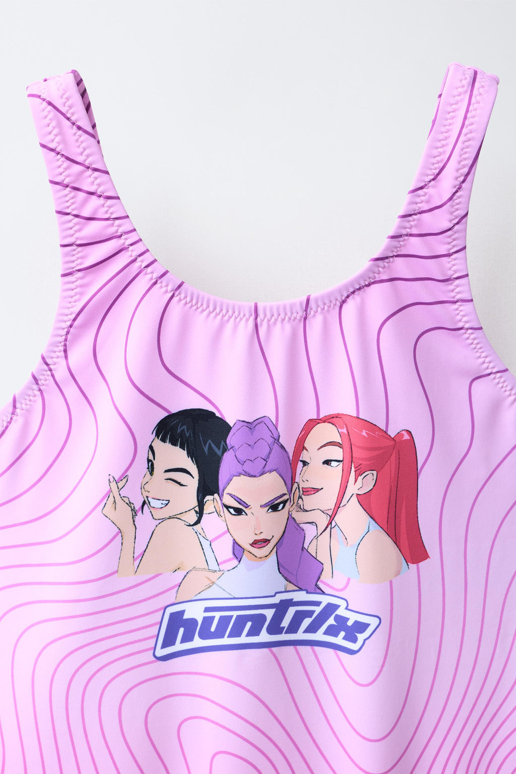 6-12 A?OS/ BA?ADOR KPOP DEMON HUNTERS NETFLIX / Rosa / Malva - Zara фото 3