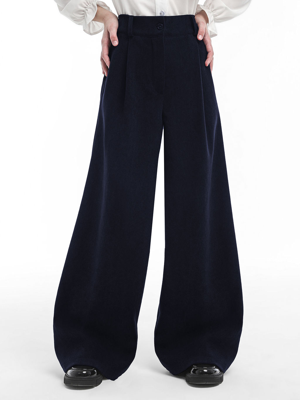 Брюки-палаццо для девочек - Синий мир фото 12