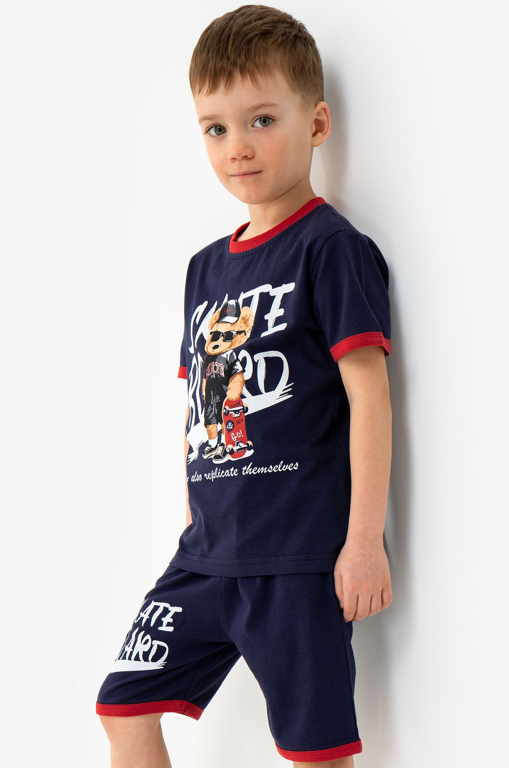 Хлопковый летний костюм для мальчика Bonito - Bonito kids фото 6
