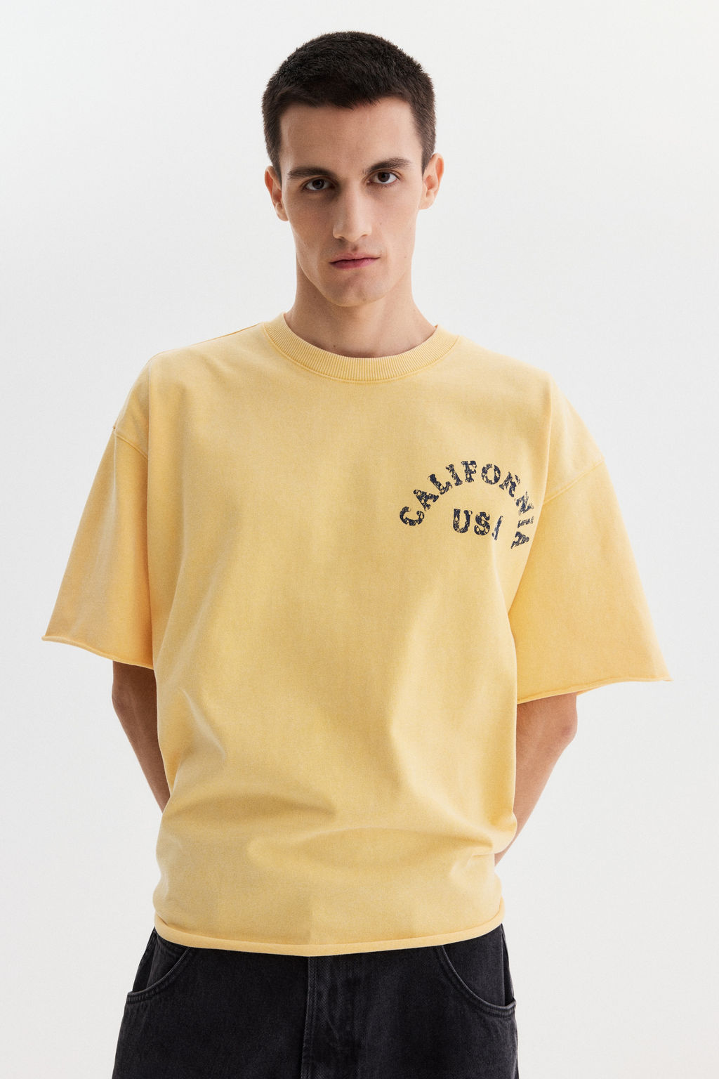 Camiseta boxy Oversized Fit - H&m фото 8