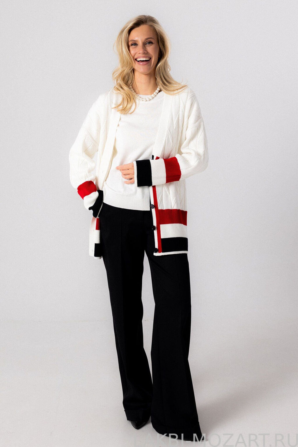 WW-2653 кардиган женский молоко