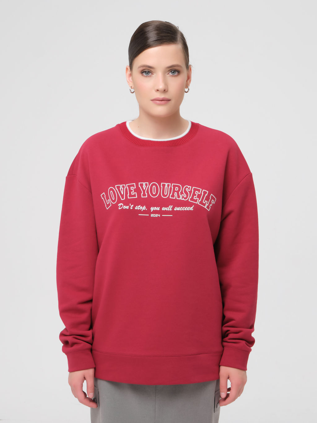 Толстовка с принтом