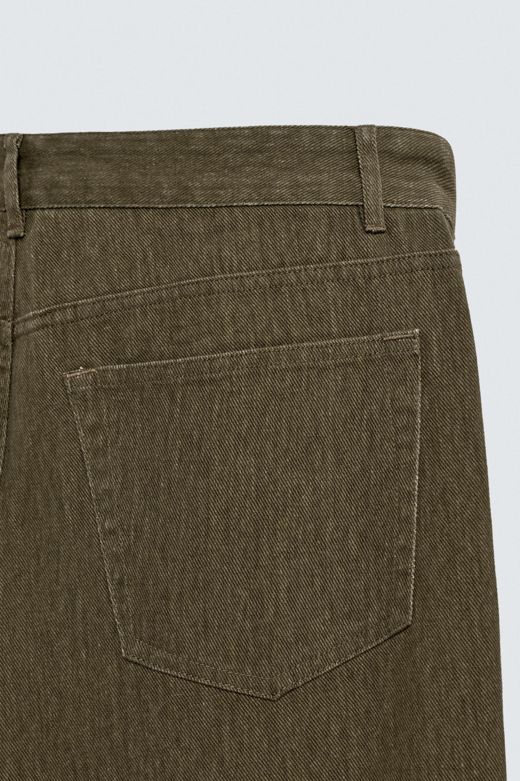 TEXTURED COTTON TROUSERS - Zara фото 9