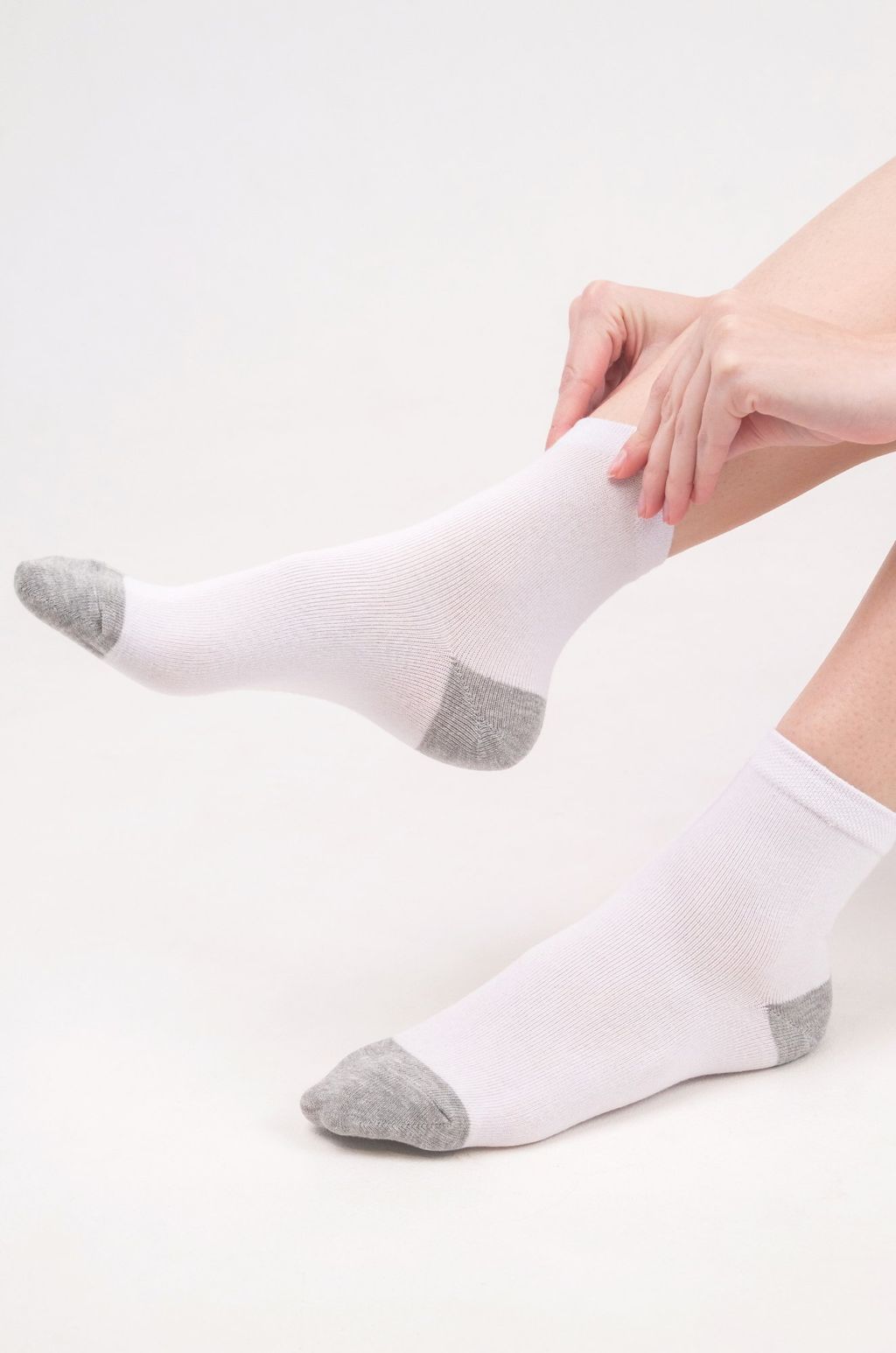 Цена за 6 шт. Базовые женские носки Happy Fox  фото 2