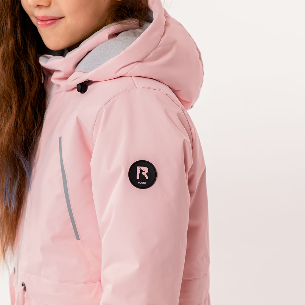 RODOS Куртка для девочки мембрана демисезон М-273 Голубой  фото 14