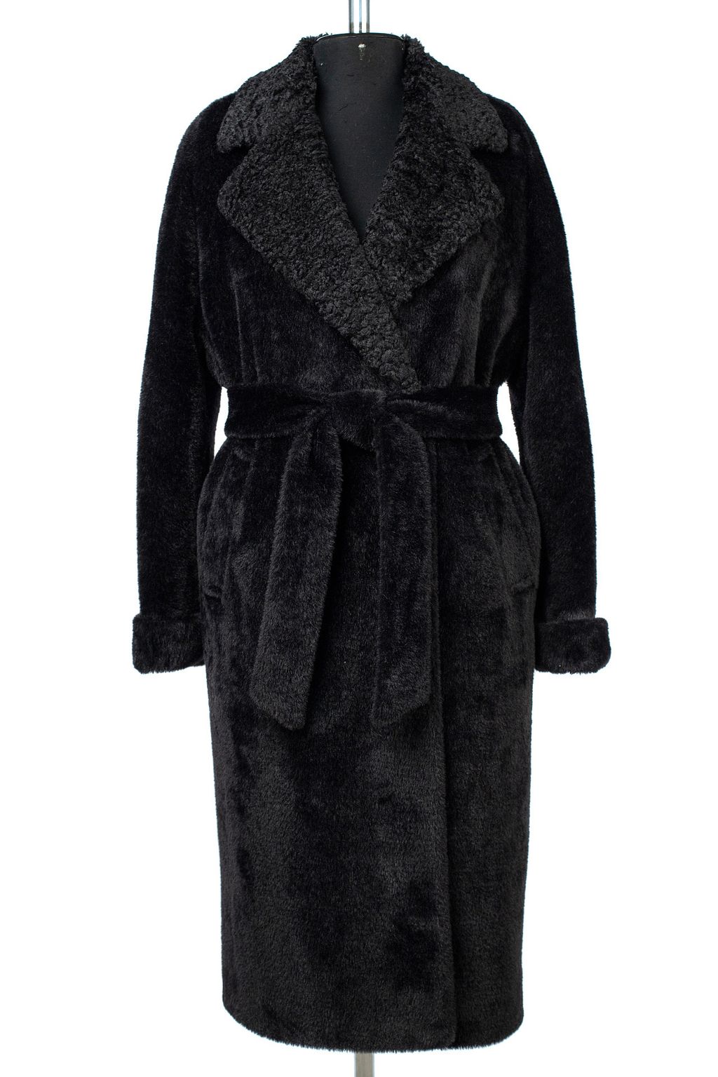 Пальто женское утепленное (пояс) - El podio фото 9