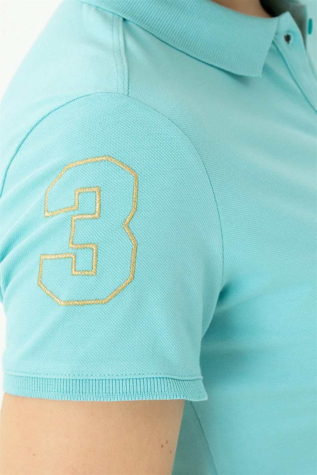 Женское трикотажное платье зеленого цвета - U.s. polo assn фото 7