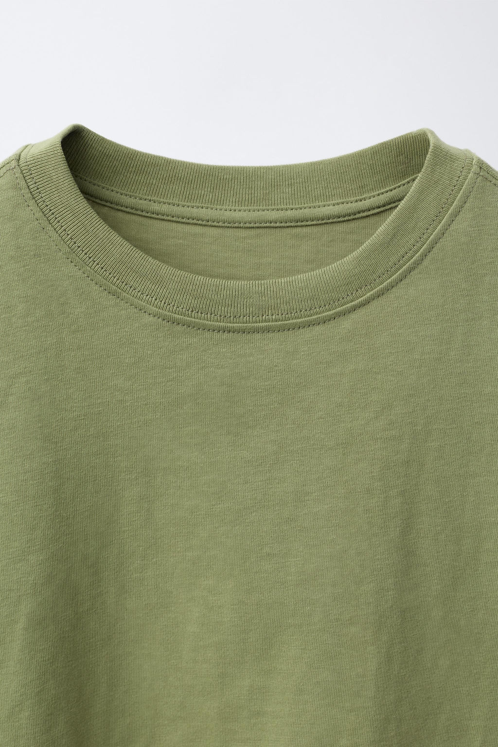 CAMISETA LISA / Verde - Zara фото 3