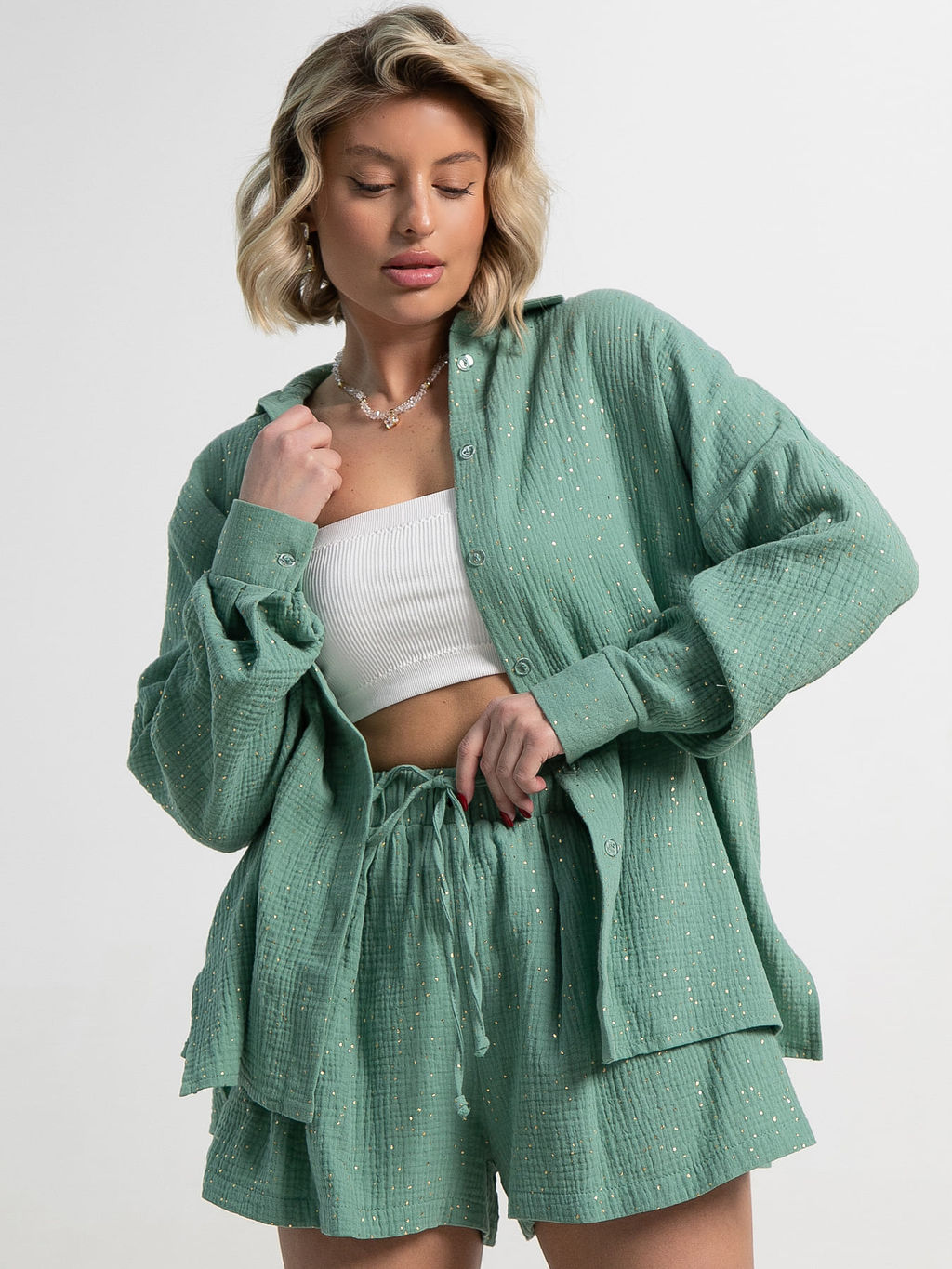 Костюм хлопковый Илария - Lt collection фото 19
