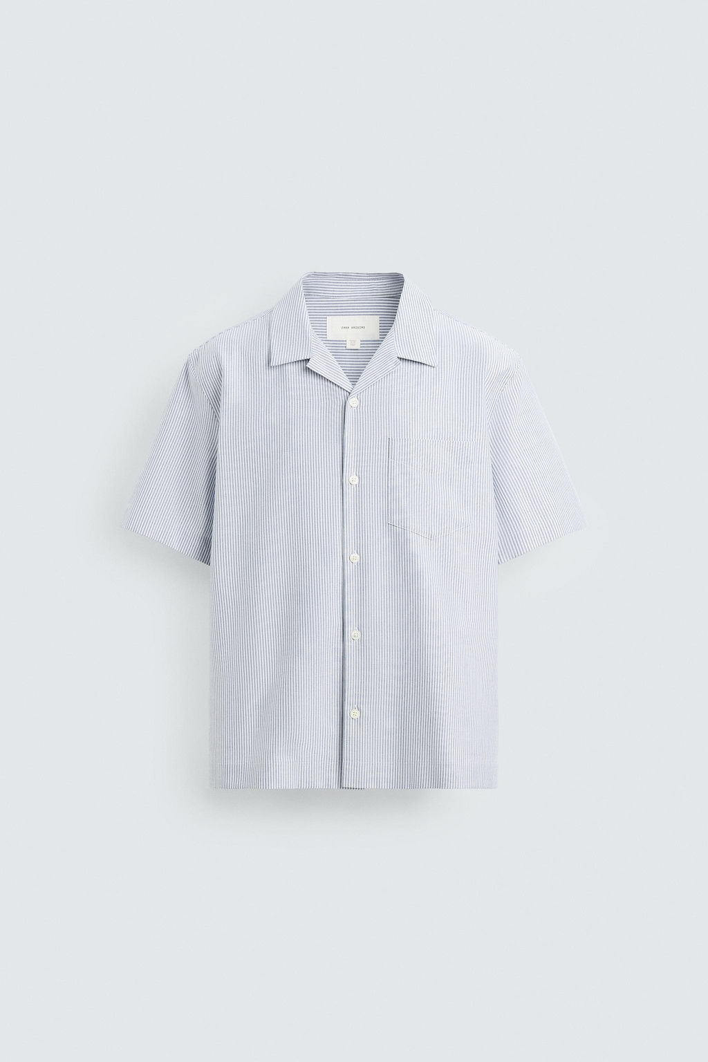 STRIPED OXFORD SHIRT - Zara фото 15