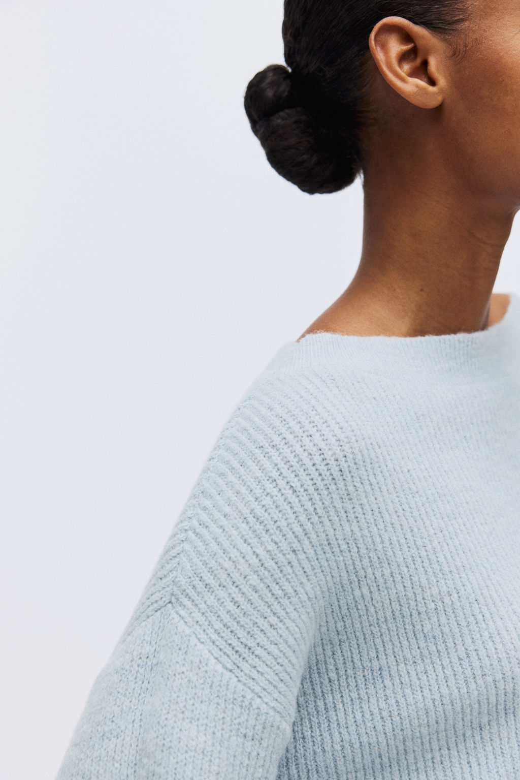 Jersey oversize con escote barco - H&m фото 7