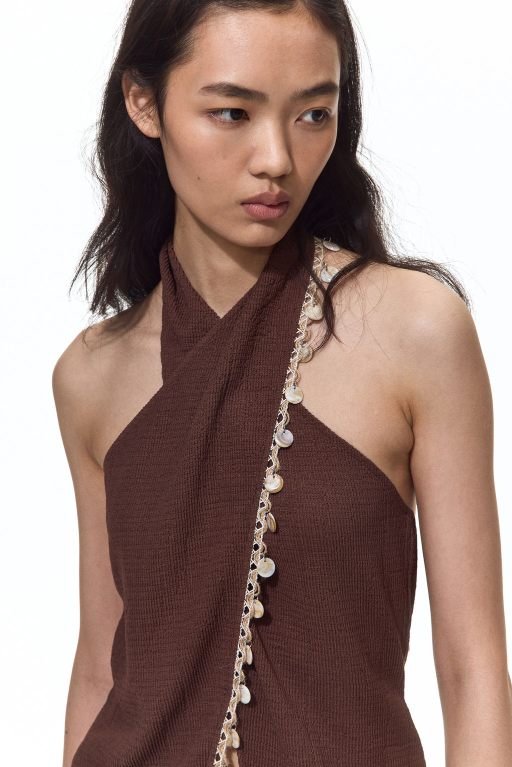 Top halter con detalles decorativos - H&m фото 6