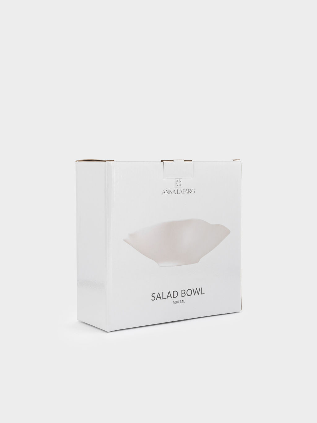 Салатник, 22х18х7 см, 500 мл, фарфор P, белый, Волнистый край, White ocean - Anna lafarg фото 9