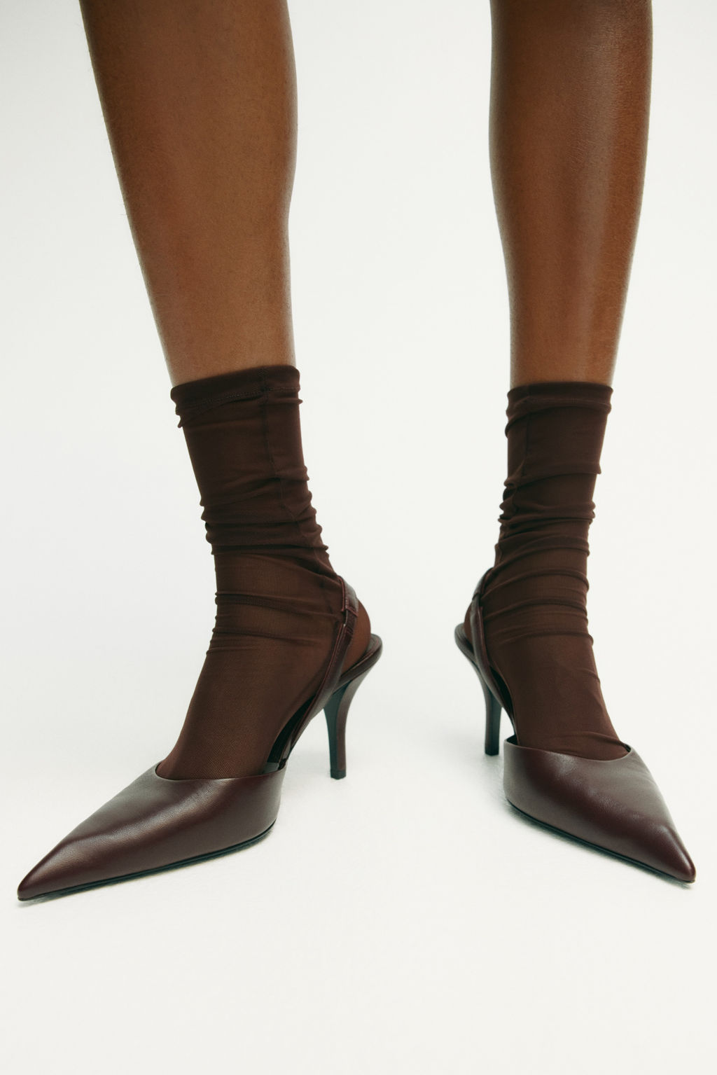 Calcetines media largos de malla - H&m фото 2