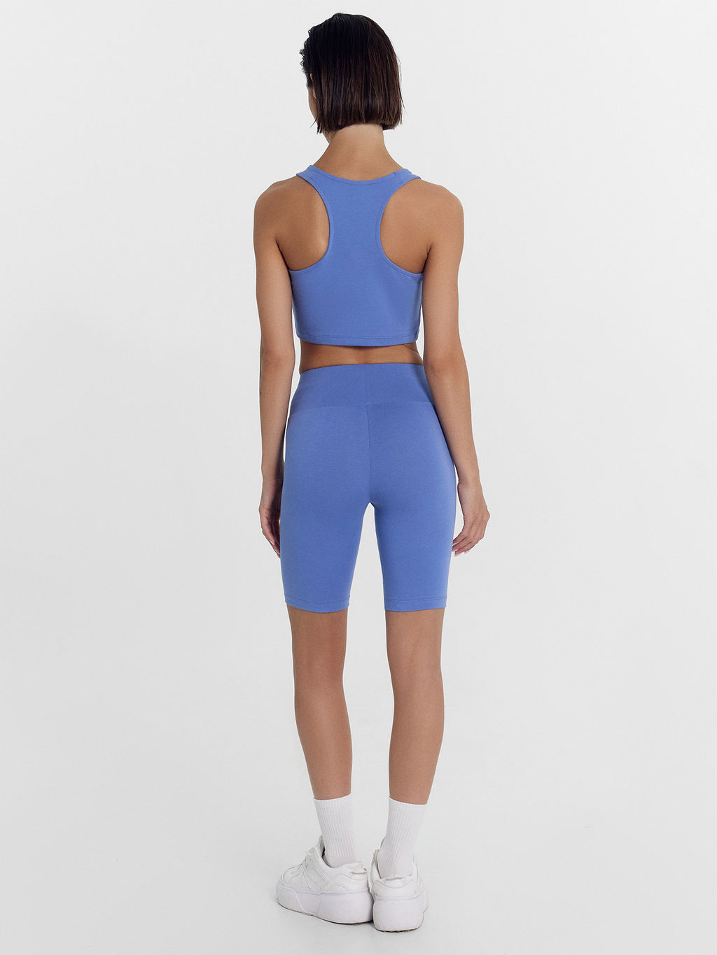 Комплект женский Mark Formelle синий туман из хлопка с эластаном фото 4